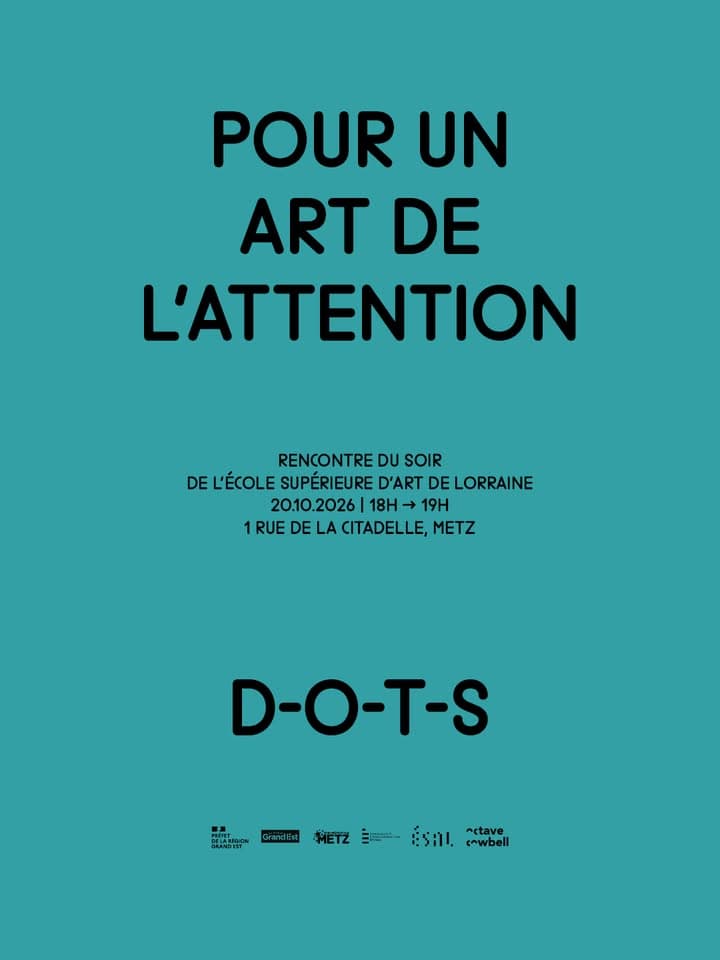 Conference - For an art of attention