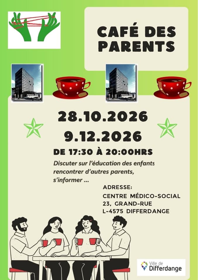 Café des parents à Differdange