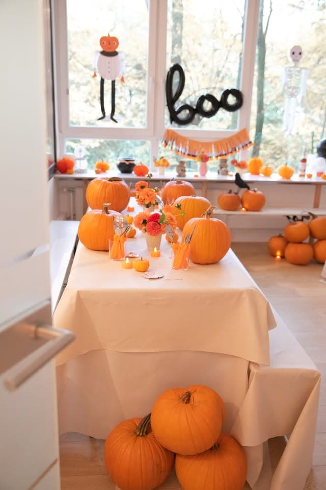 Atelier de sculpture de citrouilles
