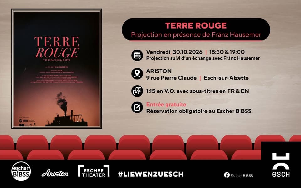 Terre Rouge – Topographie du poète