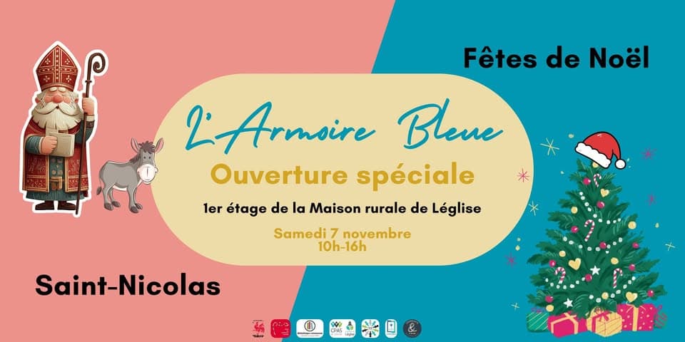 L'Armoire Bleue – Special Saint Nicholas & Christmas Opening