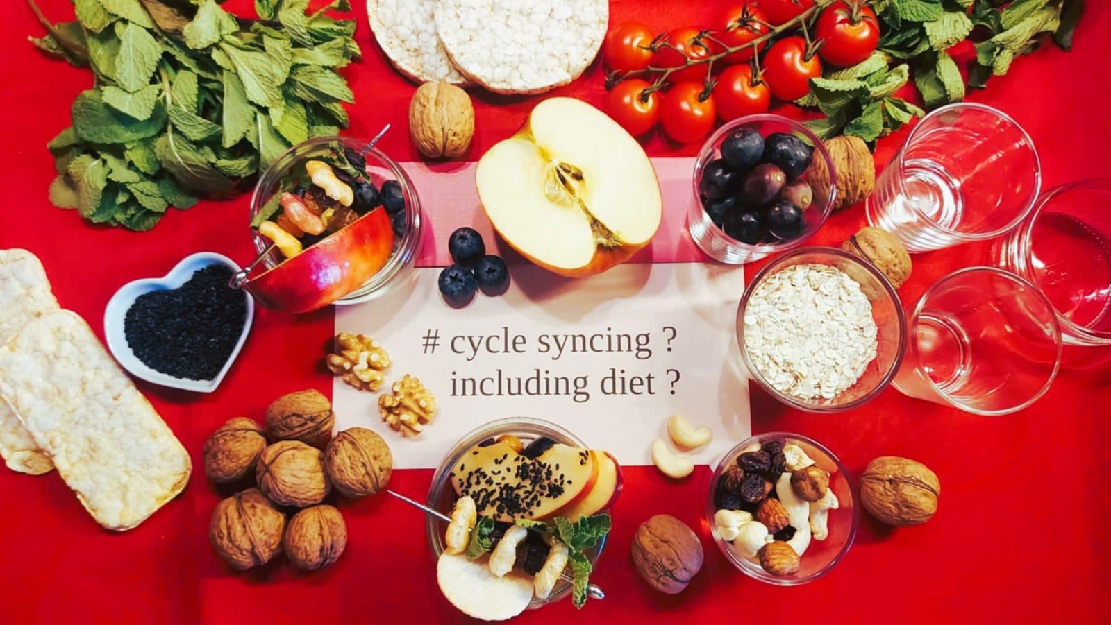 Workshop: Menstruation and nutrition: how are they related?