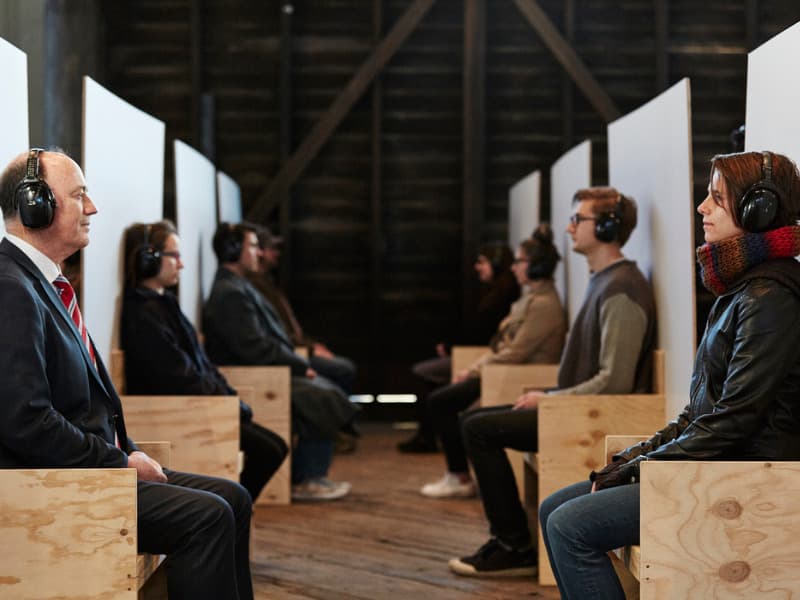 Marina Abramovic, Mutual Gaze