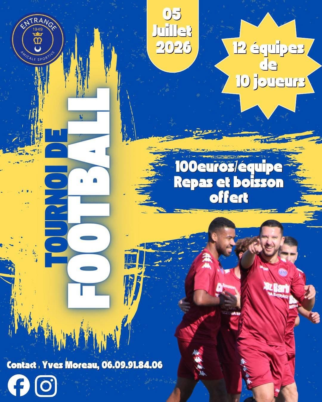 Tournoi de football senior