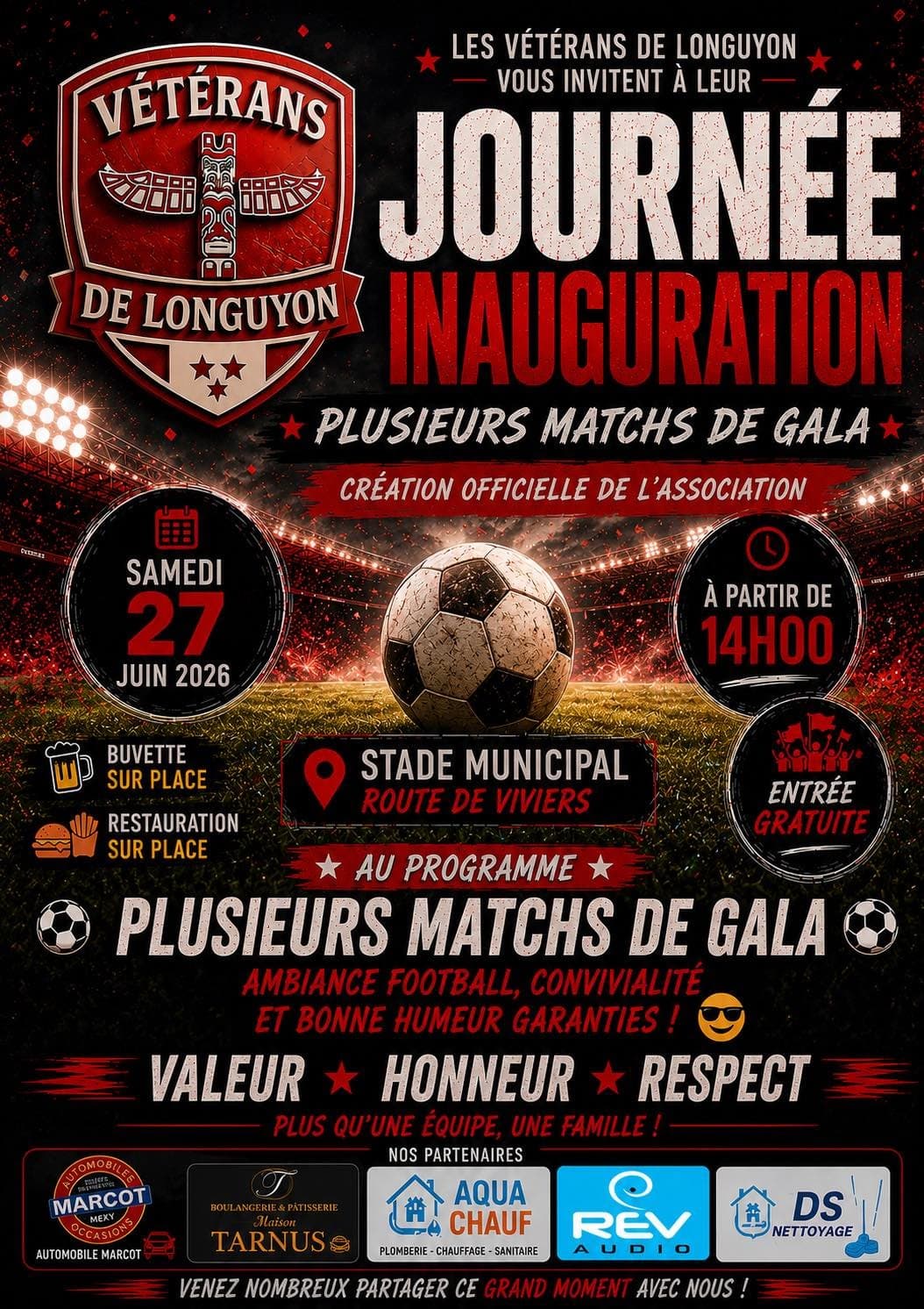 Journée inauguration vétérans Longuyon