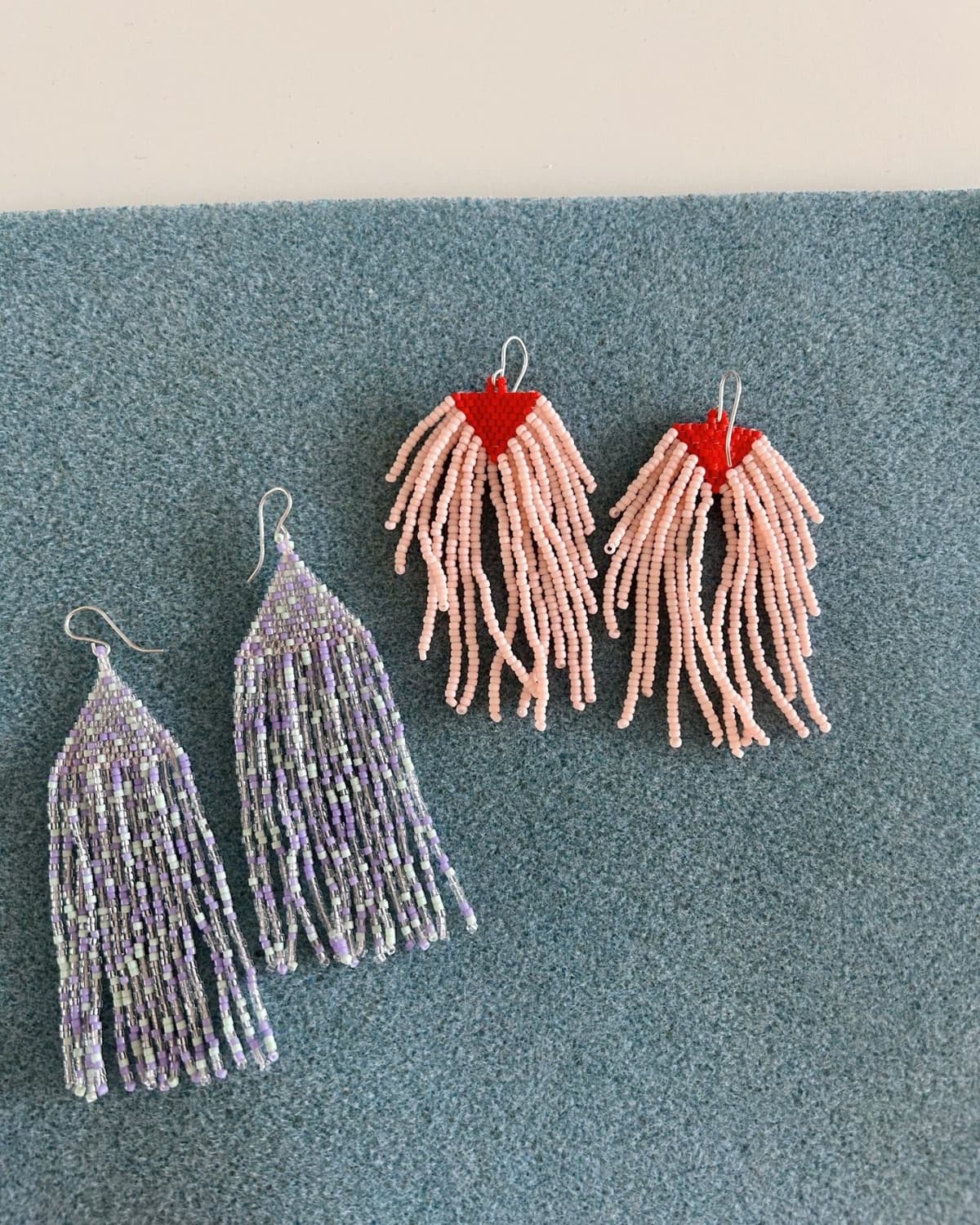 Museum Break: Beaded Tassel Earrings