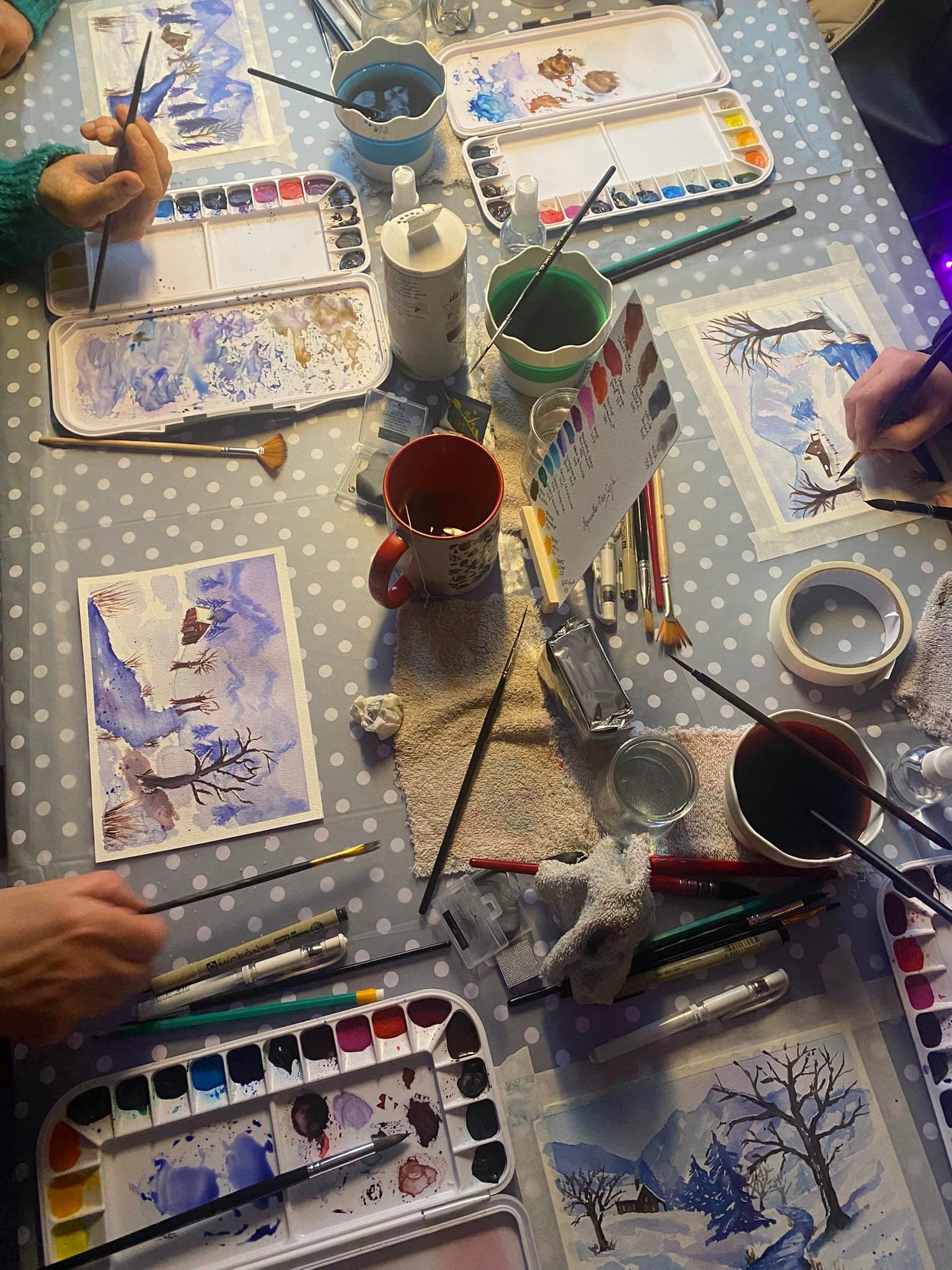 Watercolor Workshop - Observation and Subject of Your Choice