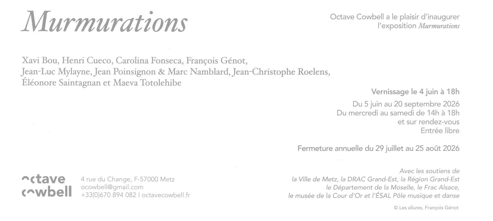 Exposition - Murmurations