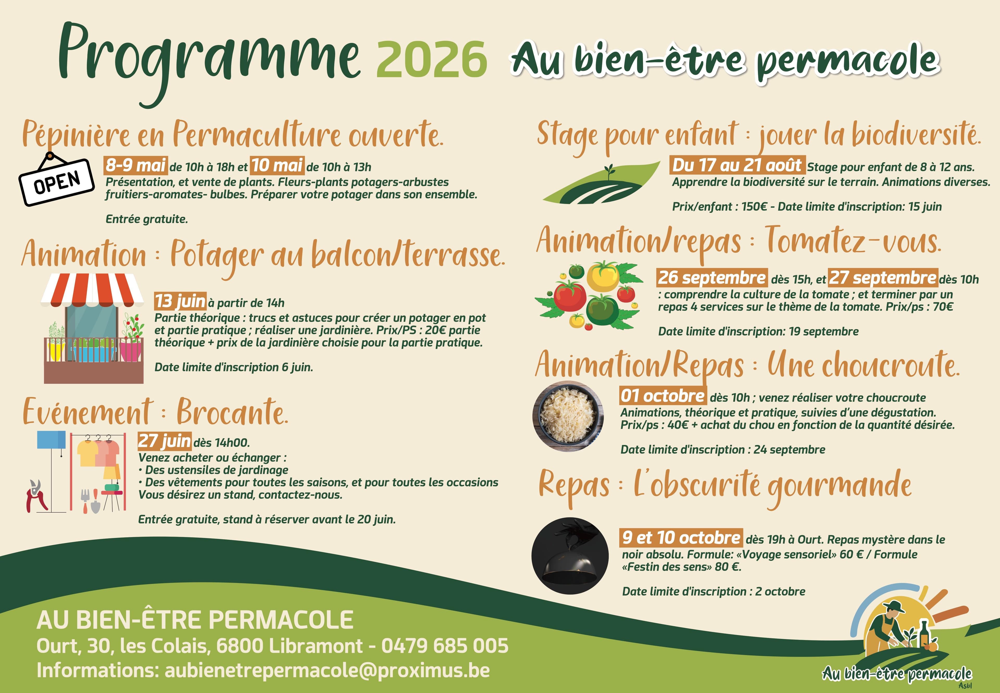 Animation / repas : Tomatez-vous