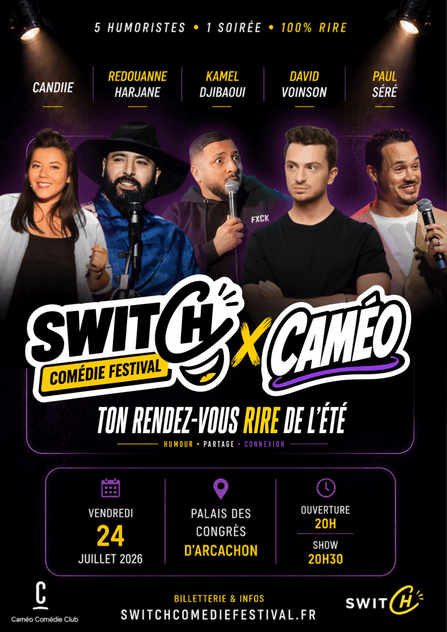 Switch X Caméo Comédie Festival (Arcachon)