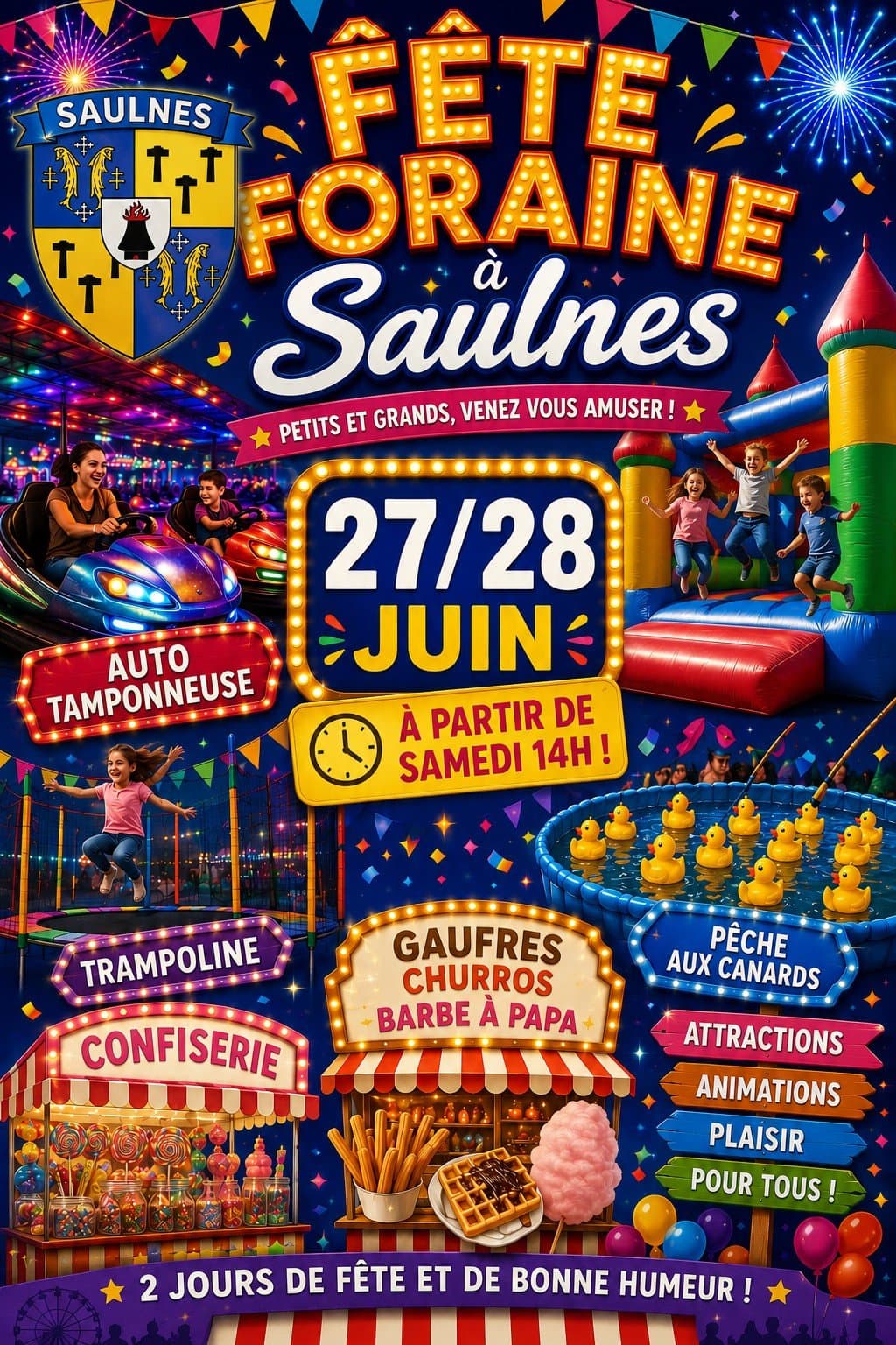 Funfair in Saulnes