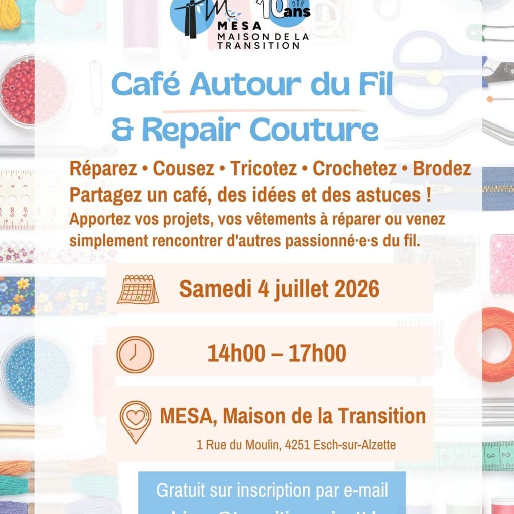Café autour du fil & Repair couture