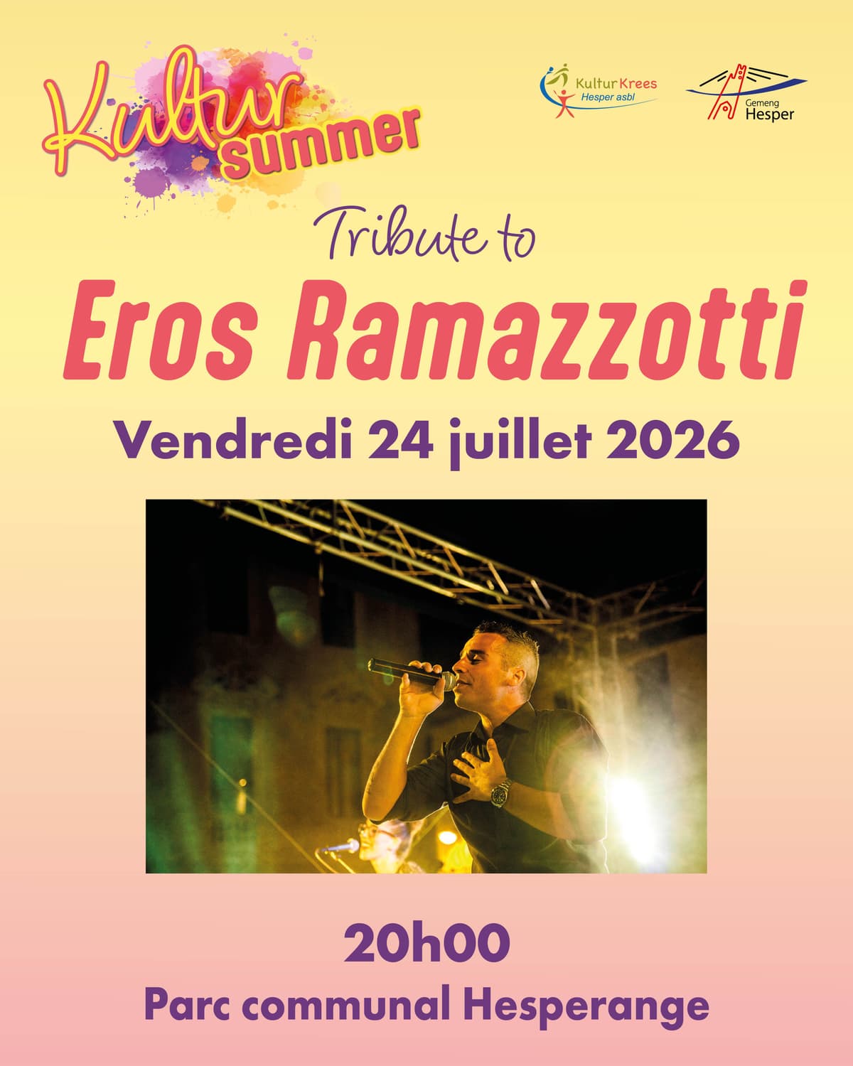 Tribute to Eros Ramazzotti