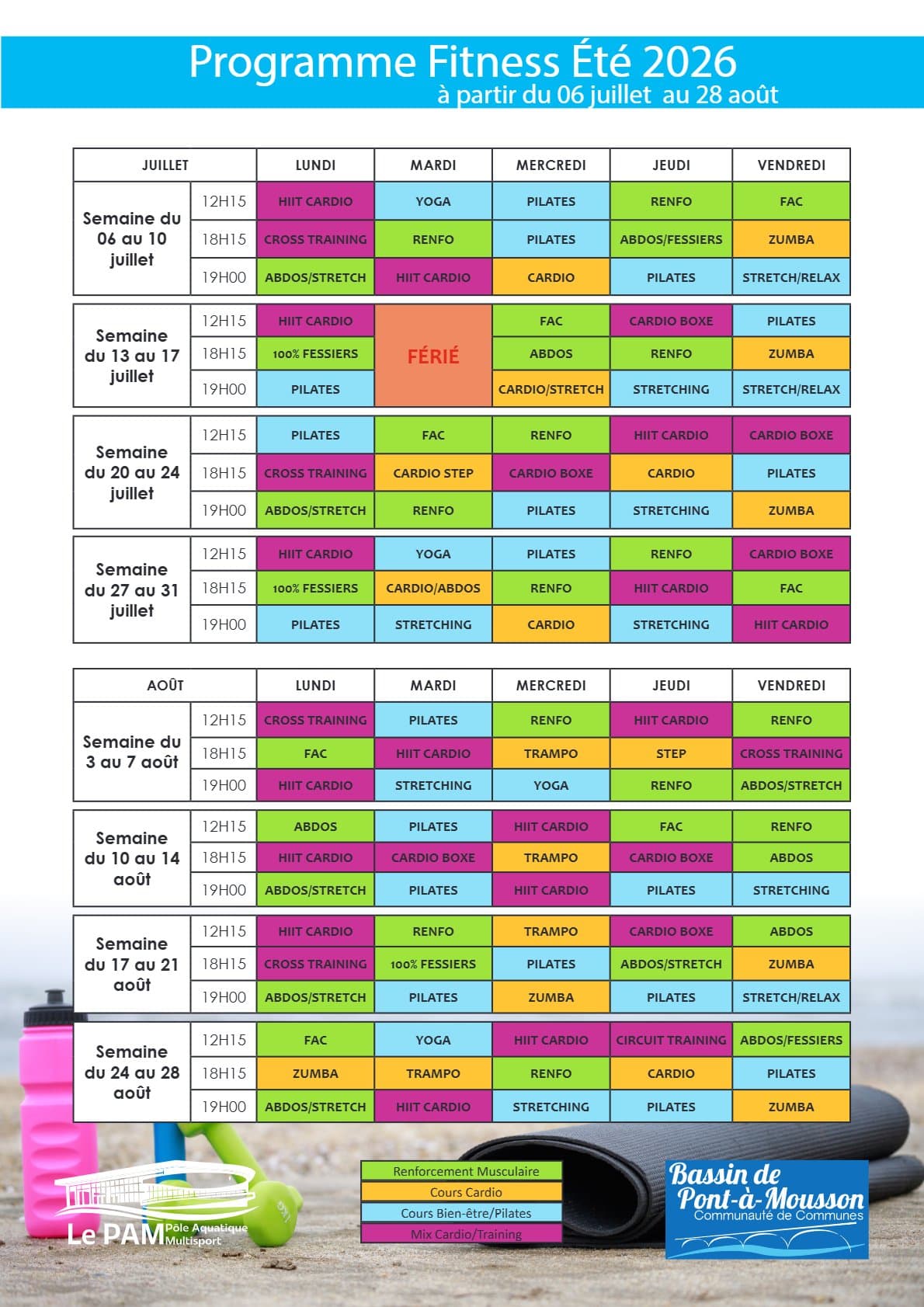 Summer Fitness Program