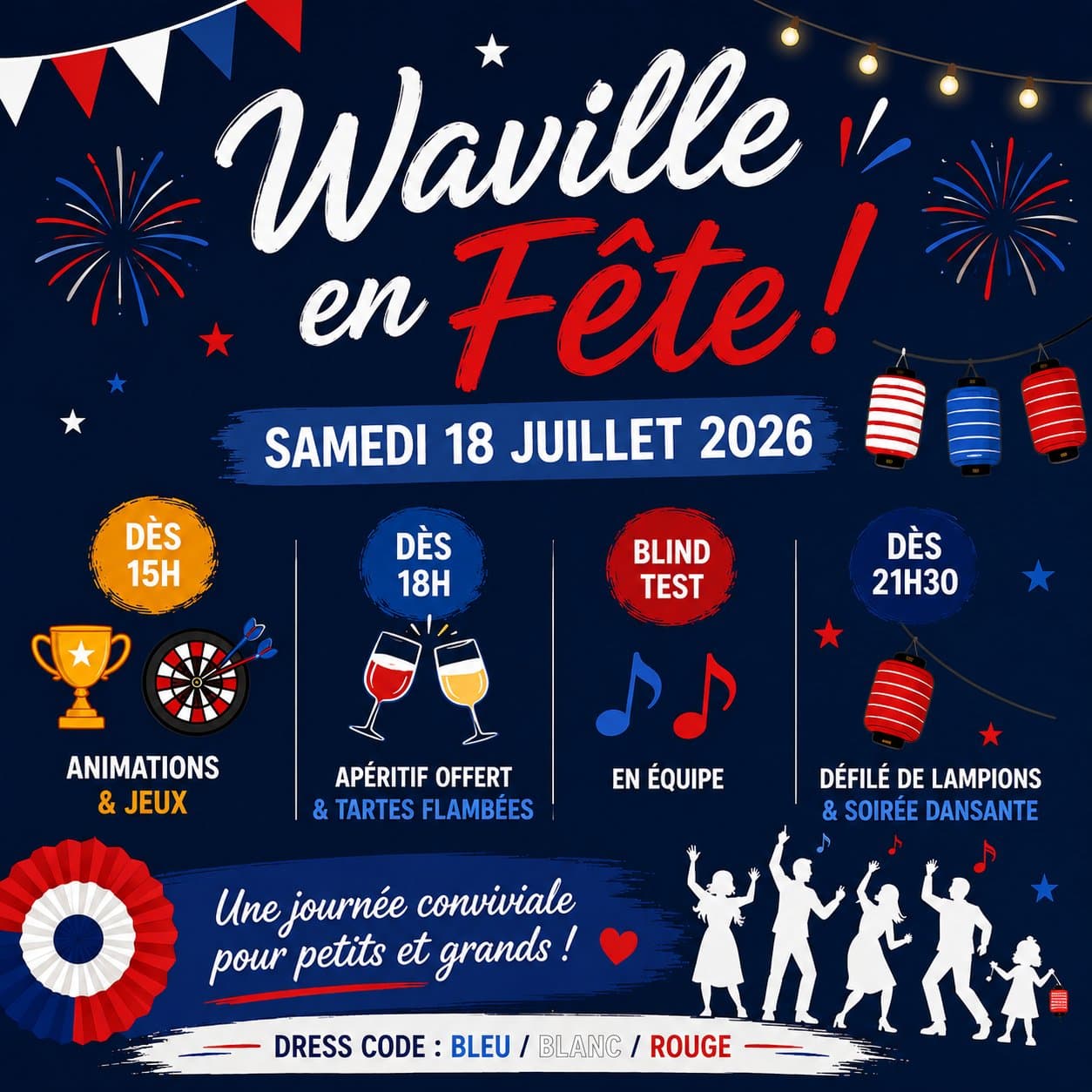 Waville Celebration Saturday, July 18, 2026