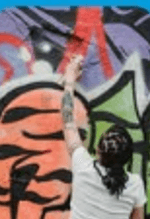 Initiation au skate et aux graffitis