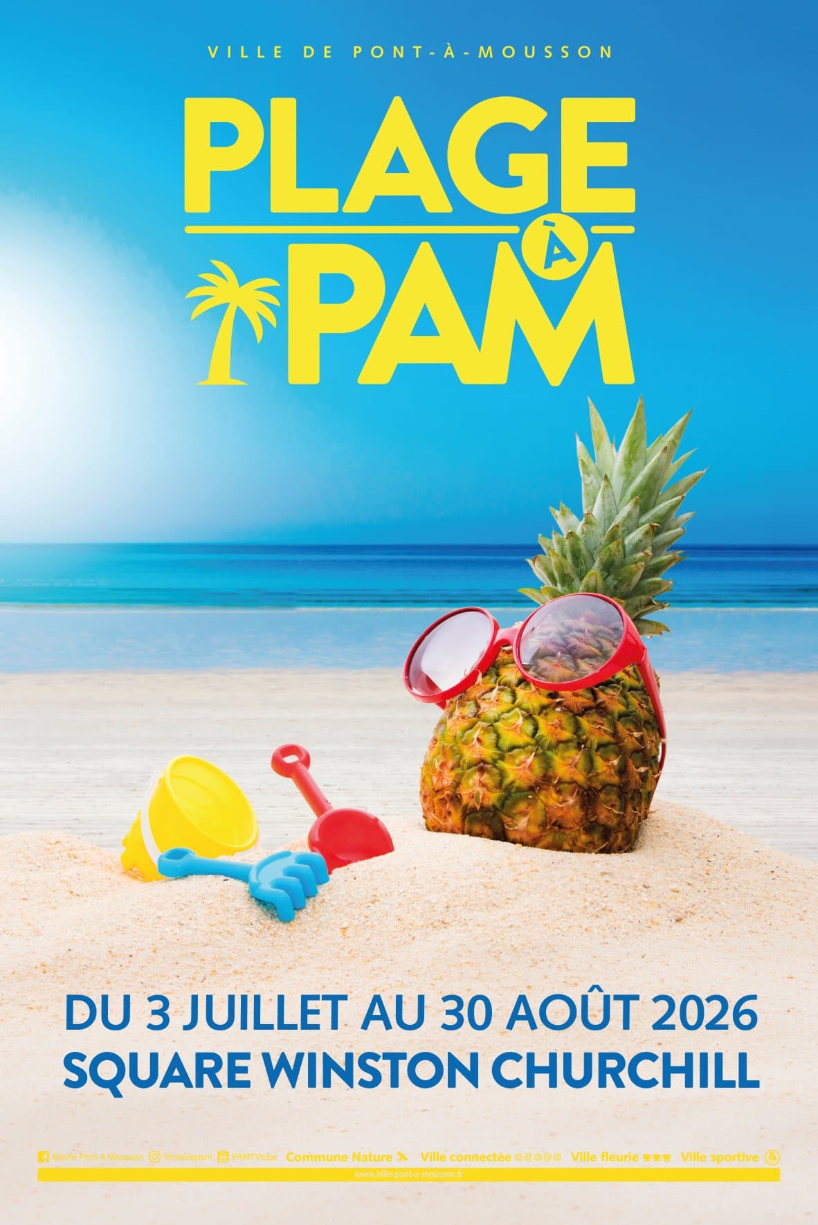 Plage à PAM revient tout l'été !