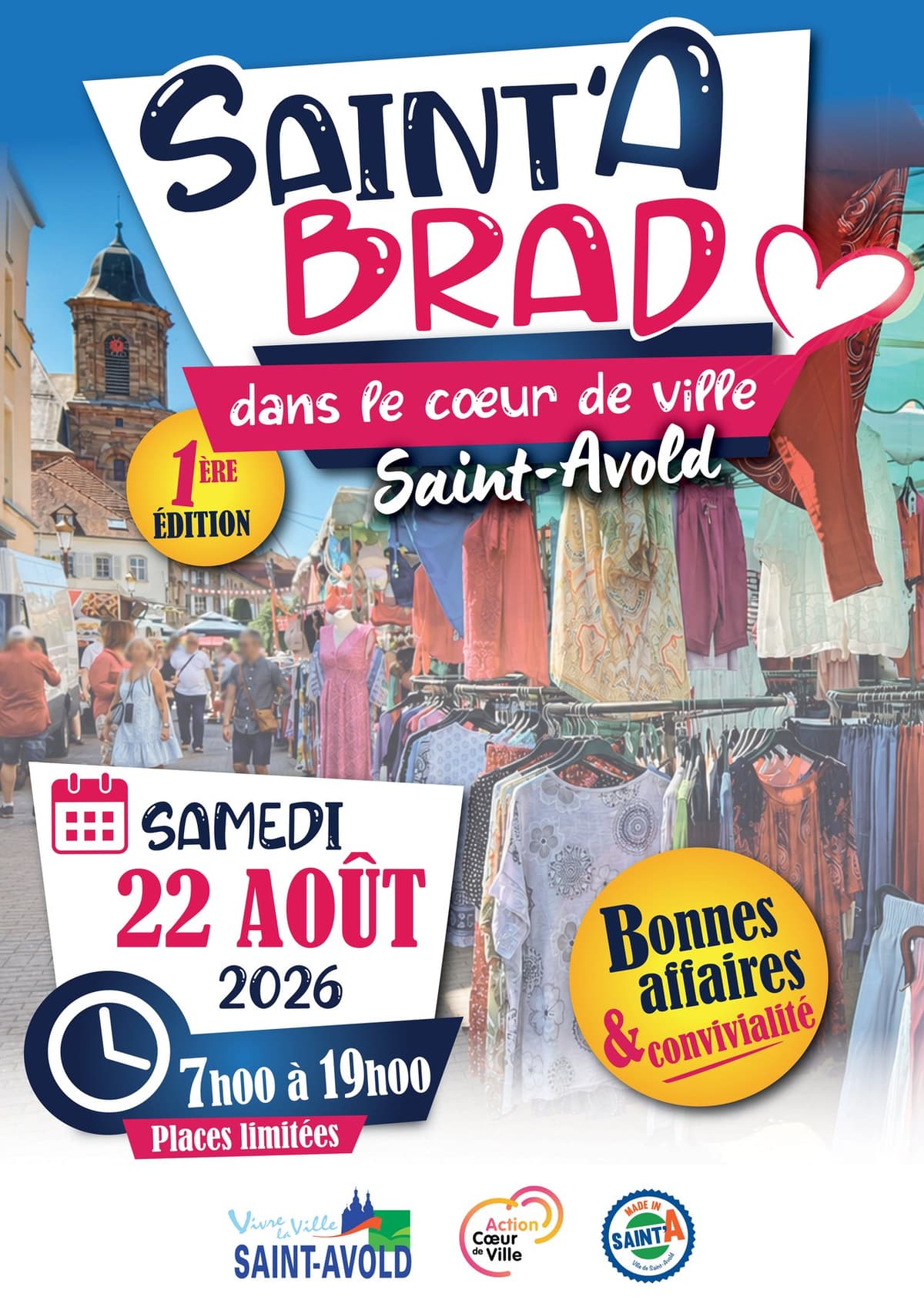 Braderie at Saint-Amand: Saint'A brade!