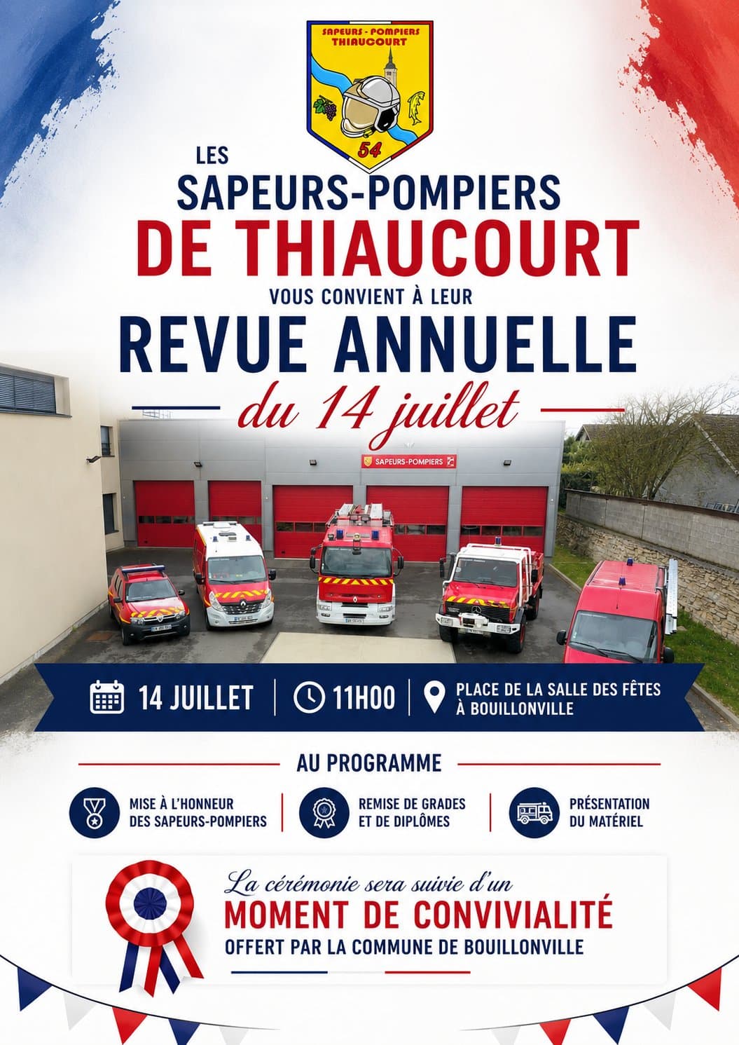 Revue des sapeurs-pompiers