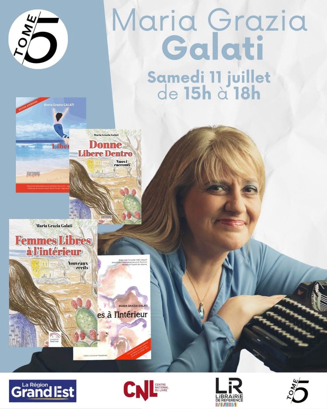 Dédicace Maria Grazia Galati