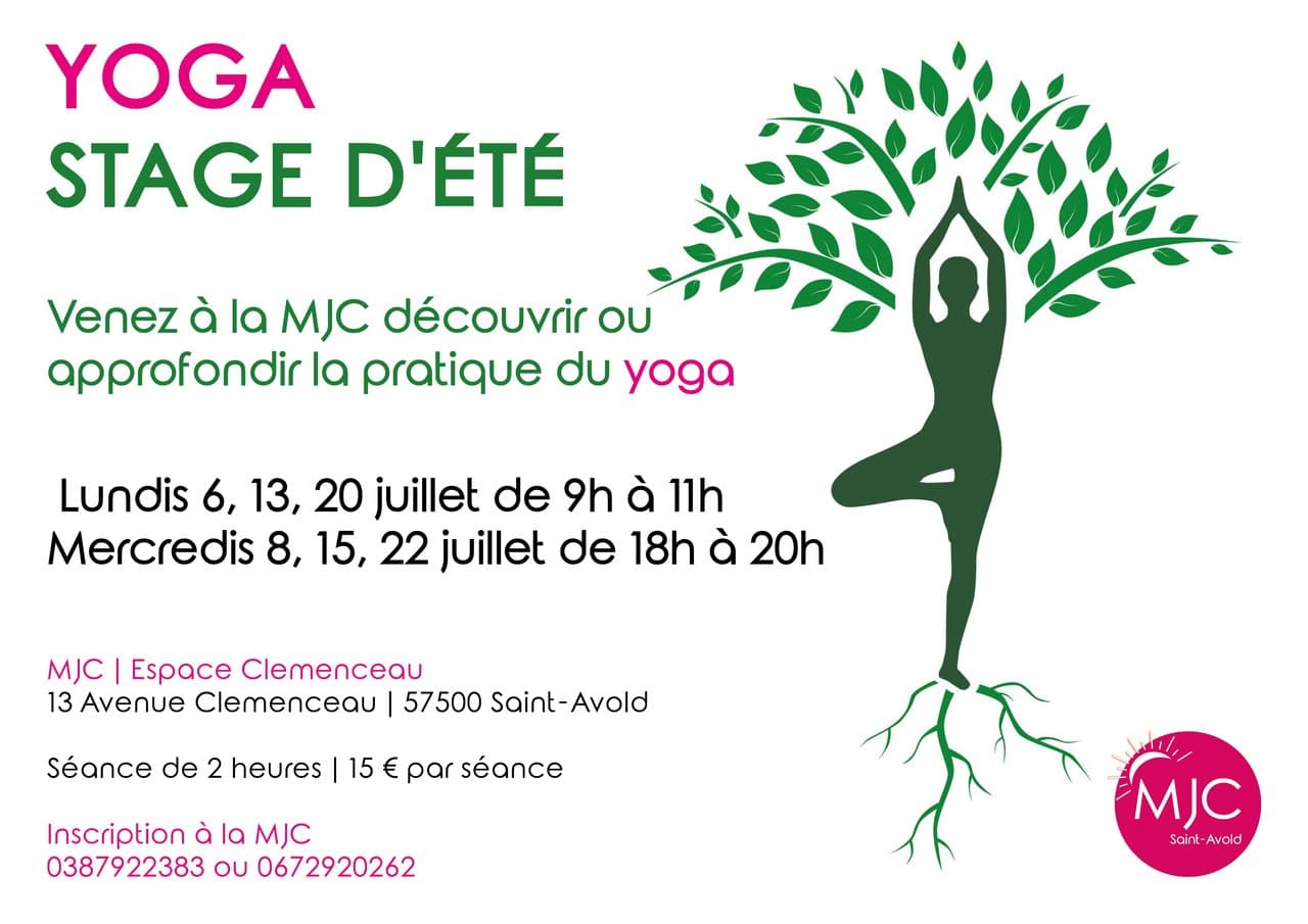 Yoga workshop at the MJC