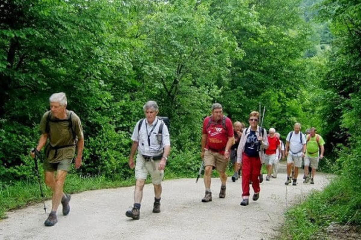 Hiking with Colette Lacrosse