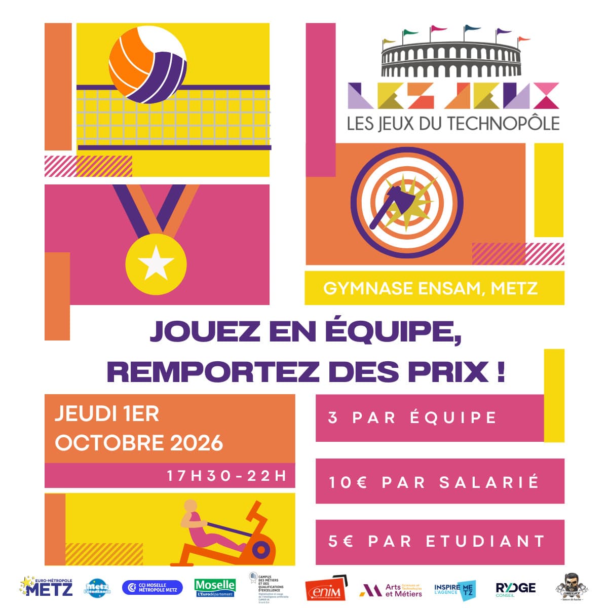Les jeux du technopôle