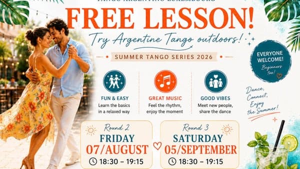 Open Air Tango lesson