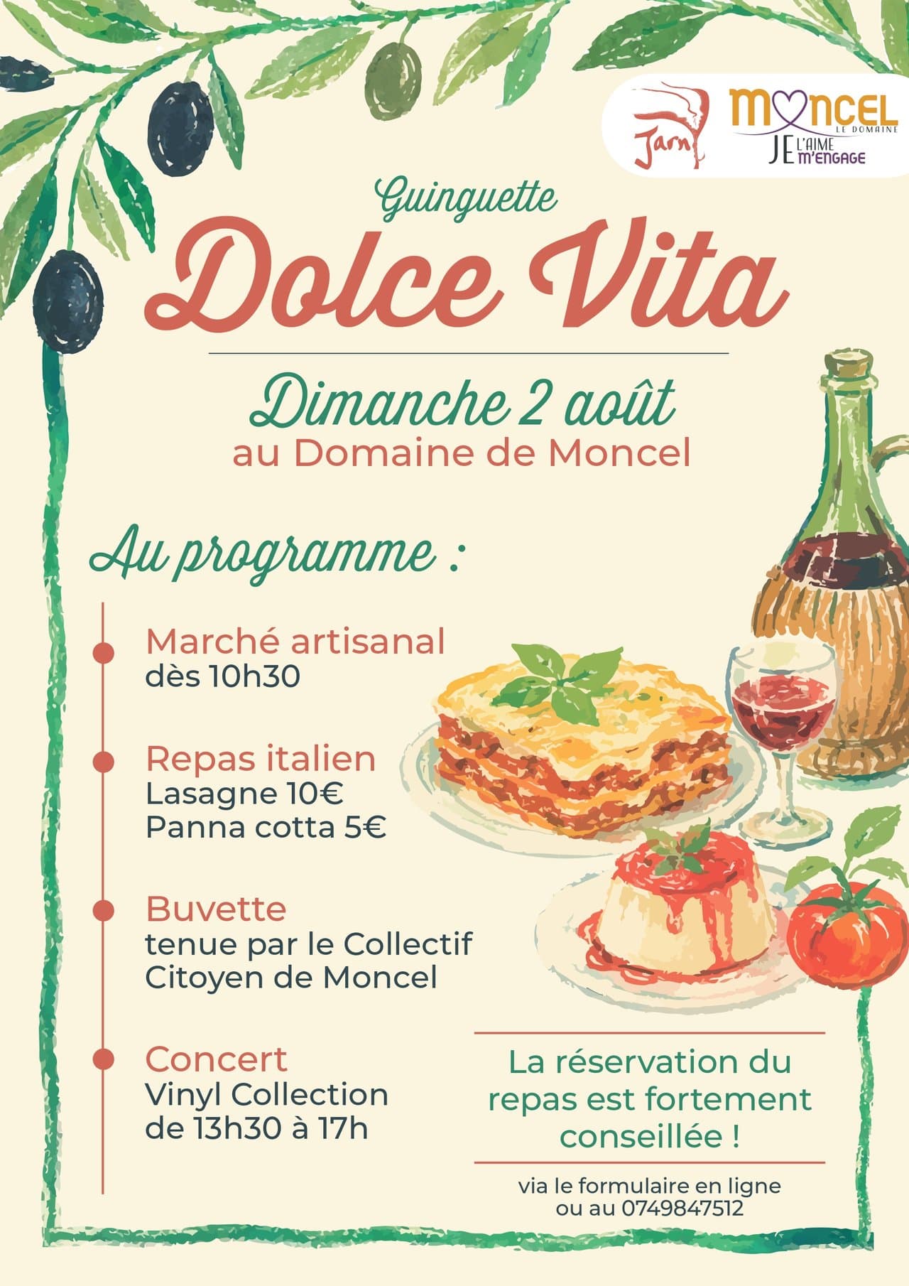 Event - Italy comes to Moncel