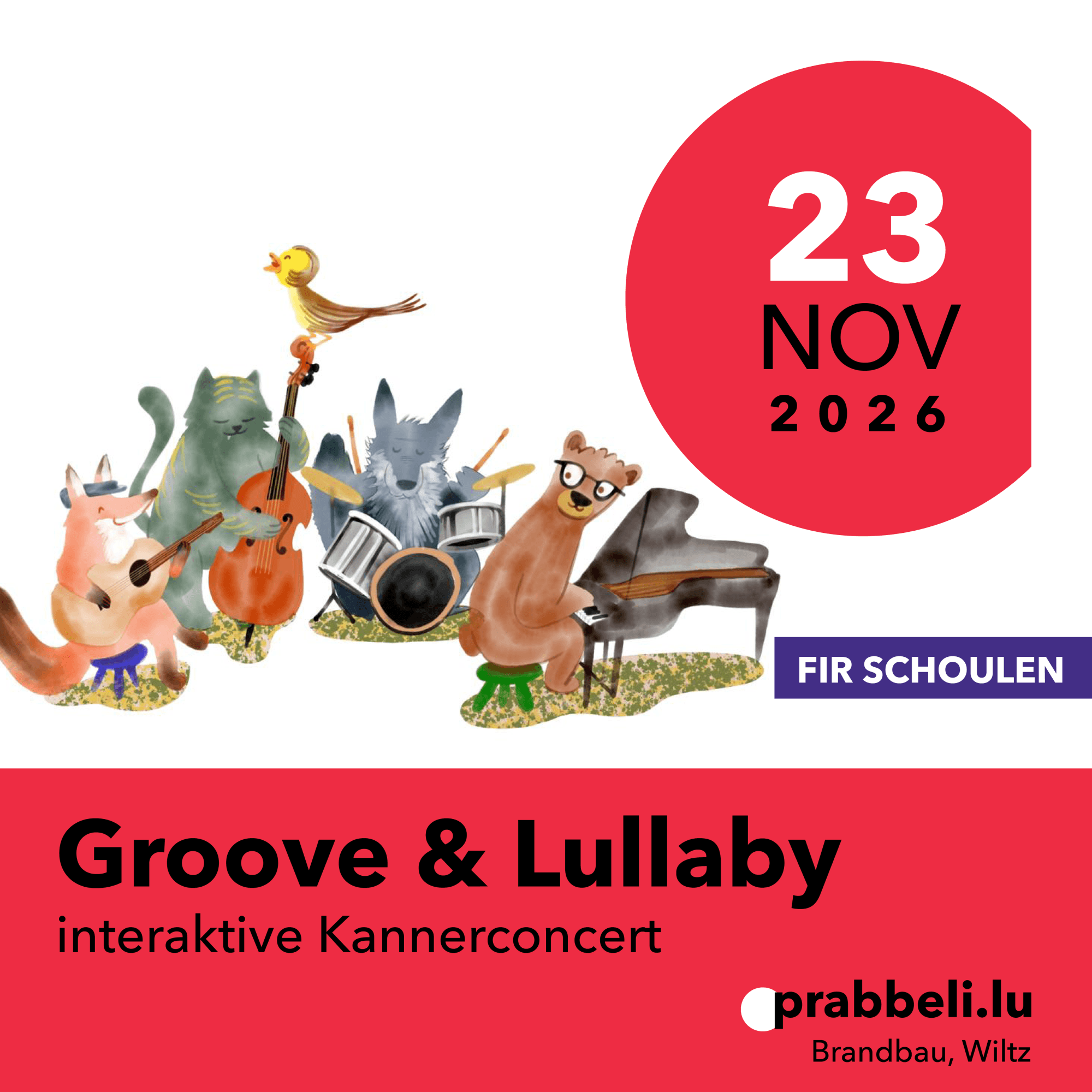 Groove & Lullaby (pour les écoles)