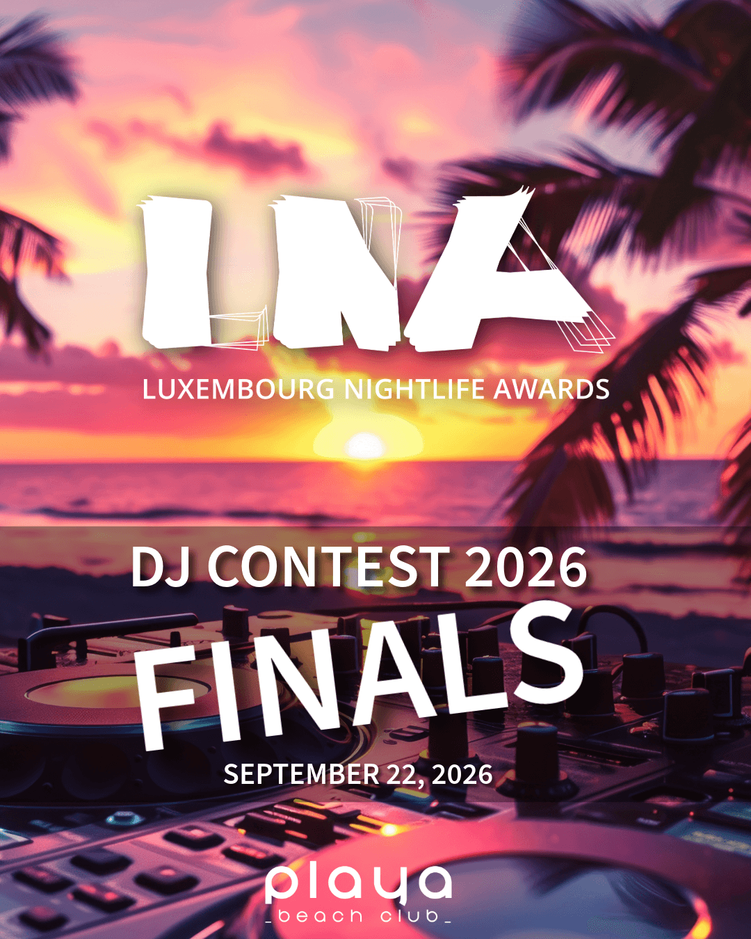 Finale du concours LNA DJ 2026