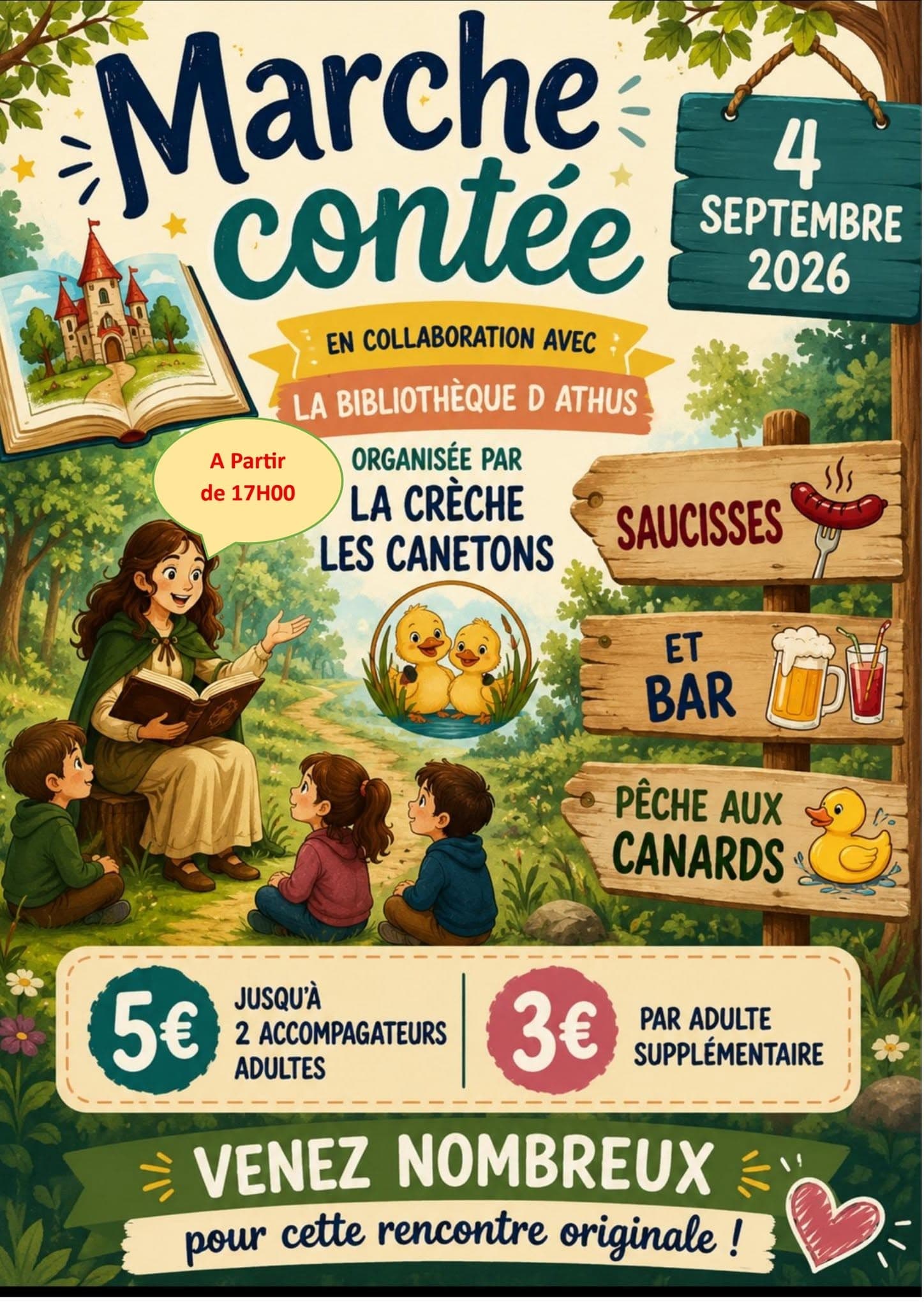 Marche contée