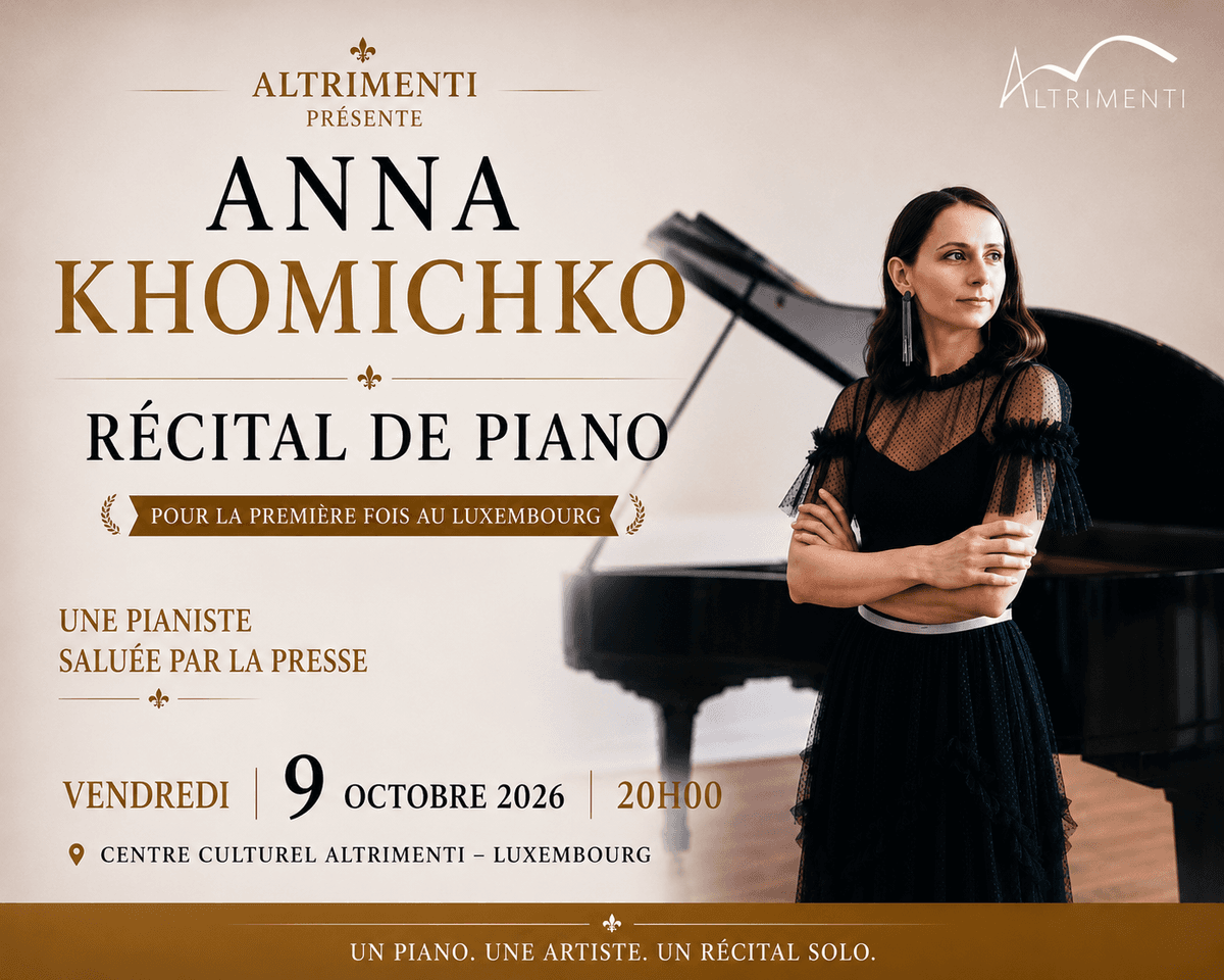 Anna Khomichko – Piano Recital