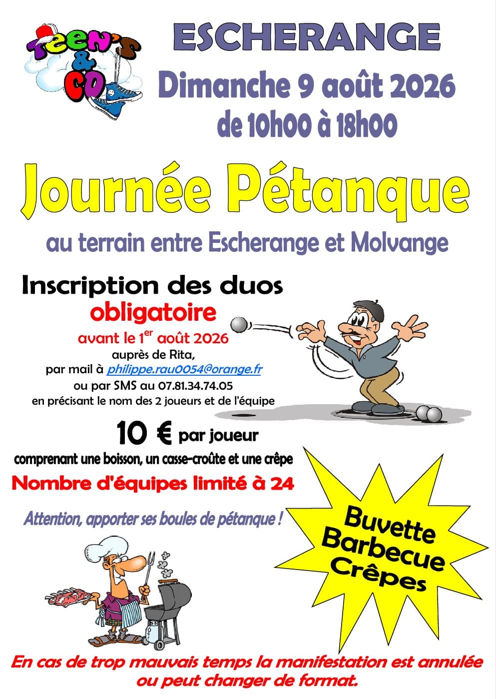 Journée pétanque