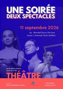 Une soirée, deux spectacles