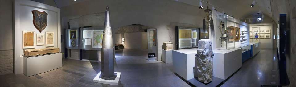 The permanent exhibition of Musée Dräi Eechelen