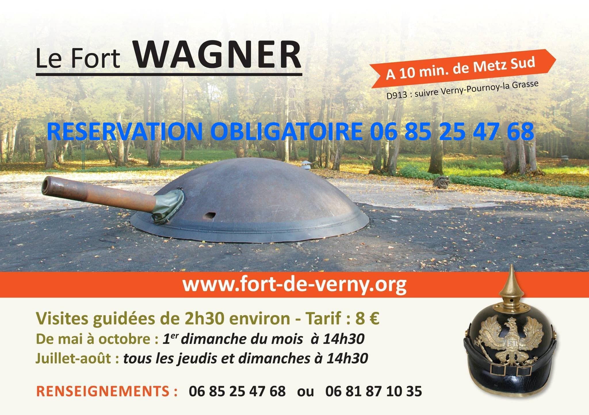 Visite guidée du Fort Wagner