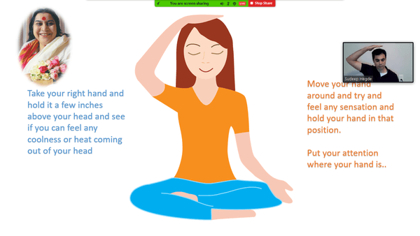 Online guided meditation