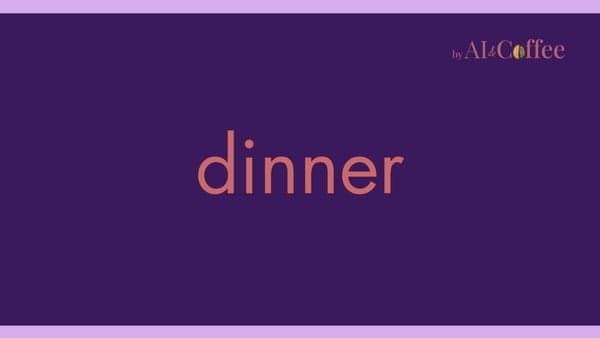 Dinner by AI&Coffee - AI Minds Turn AI Conversations Into Real Connections