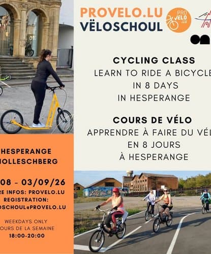 Cours de vélo