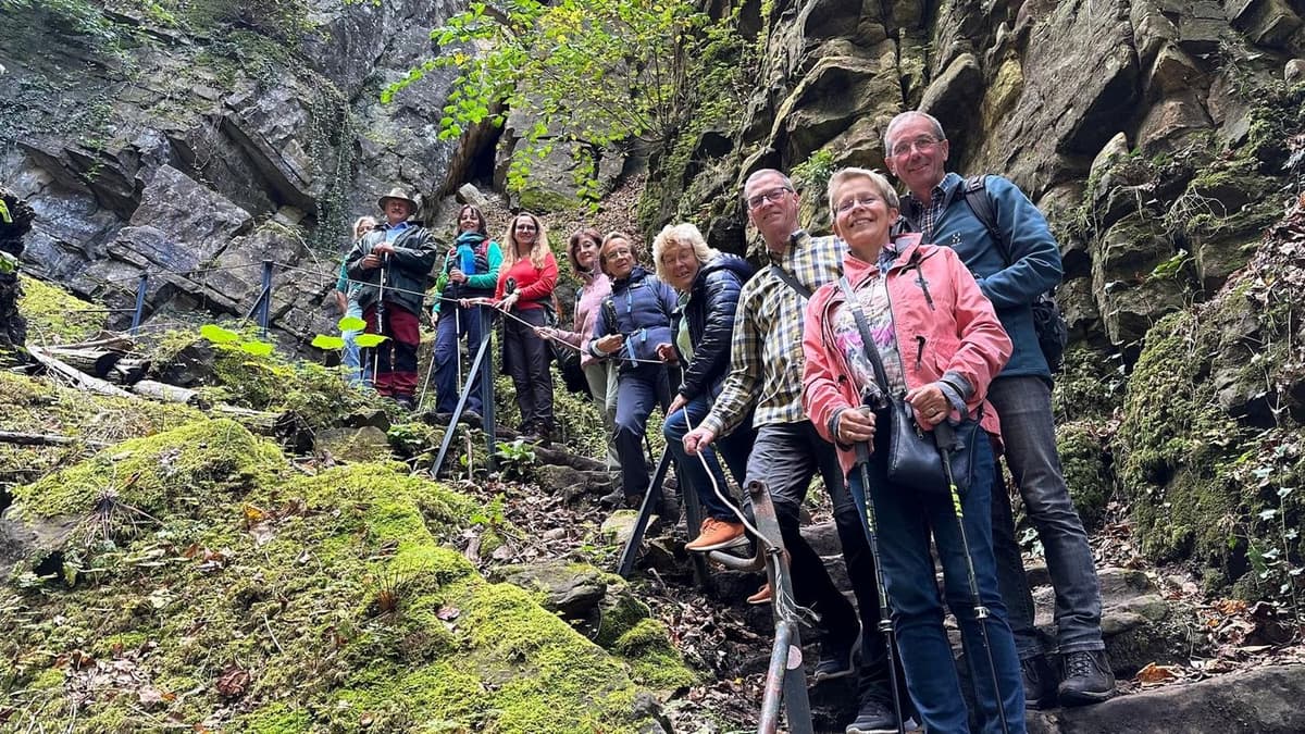 Hike in the Wollefsschlucht