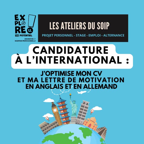 Candidature à l’international : CV et lettre de motivation