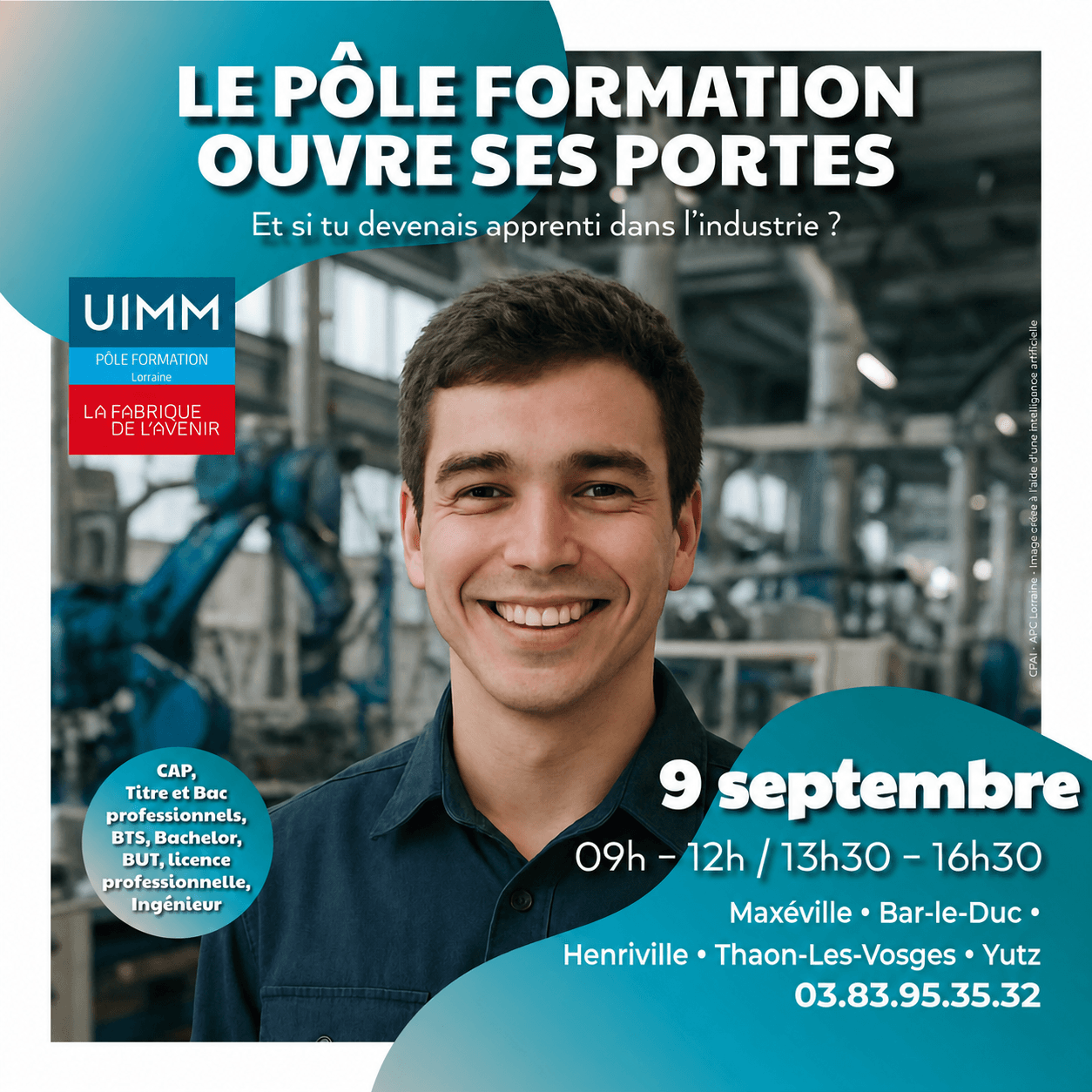 Open Day at Pôle Formation UIMM Lorraine