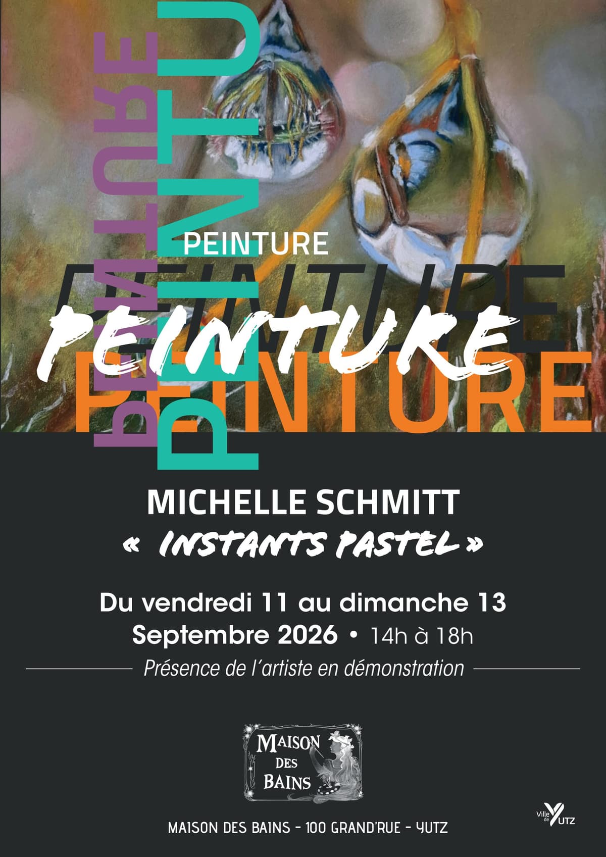 Exposition de peinture « Instant Pastel » de Michelle Schmitt