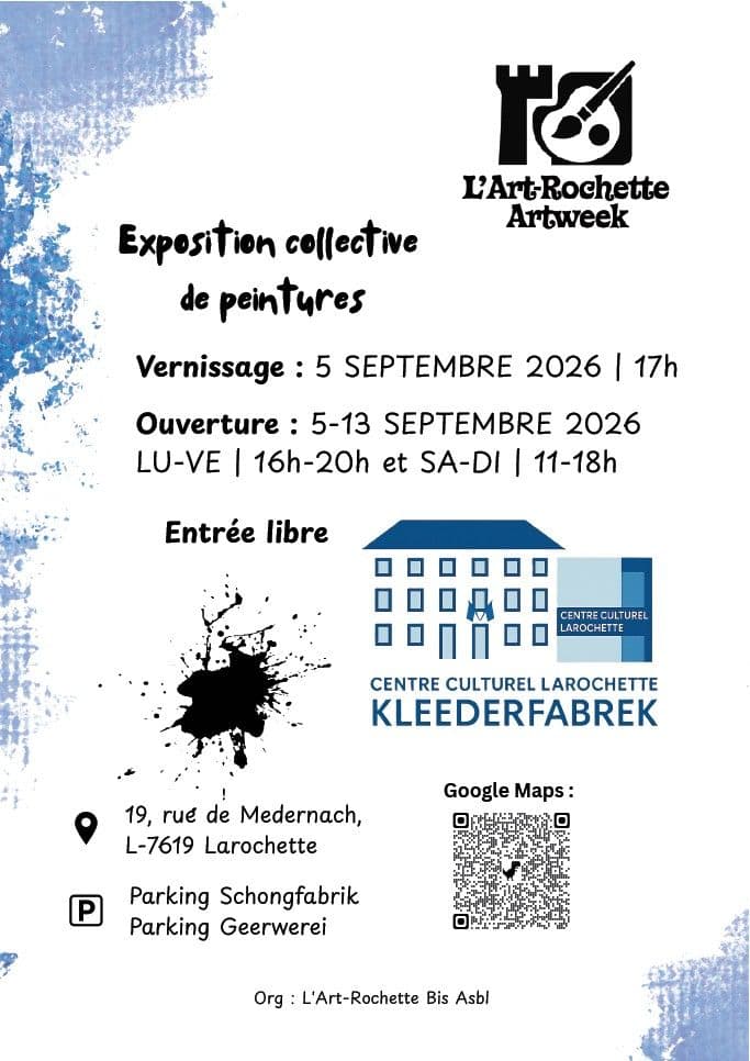 L’Art‑Rochette Artweek — Collective Painting Exhibition