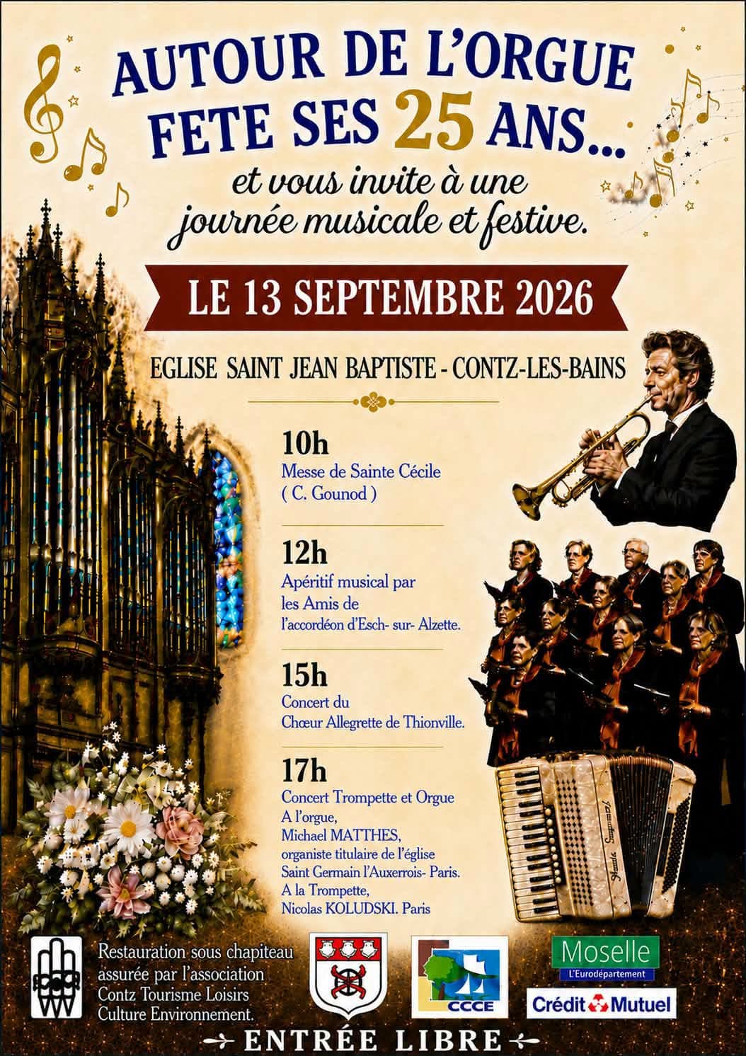 Journée musicale « Autour de l'orgue »