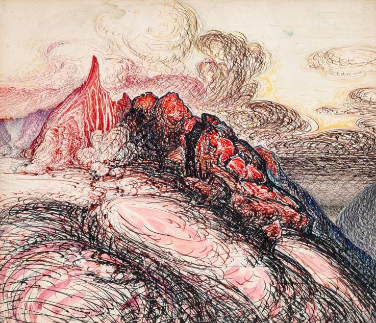 Paysages à l'encre