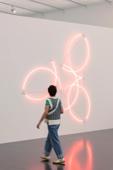 Visite - François Morellet. 100 pour cent