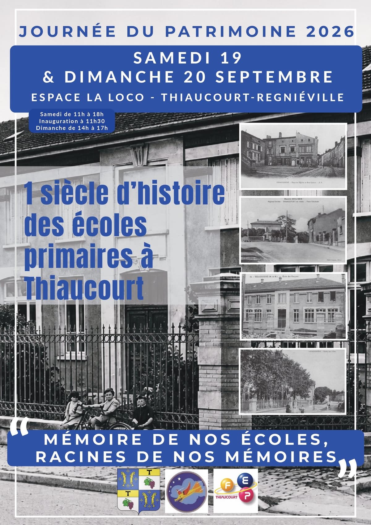Heritage Days – 1 Century of Primary School History in Thiaucourt