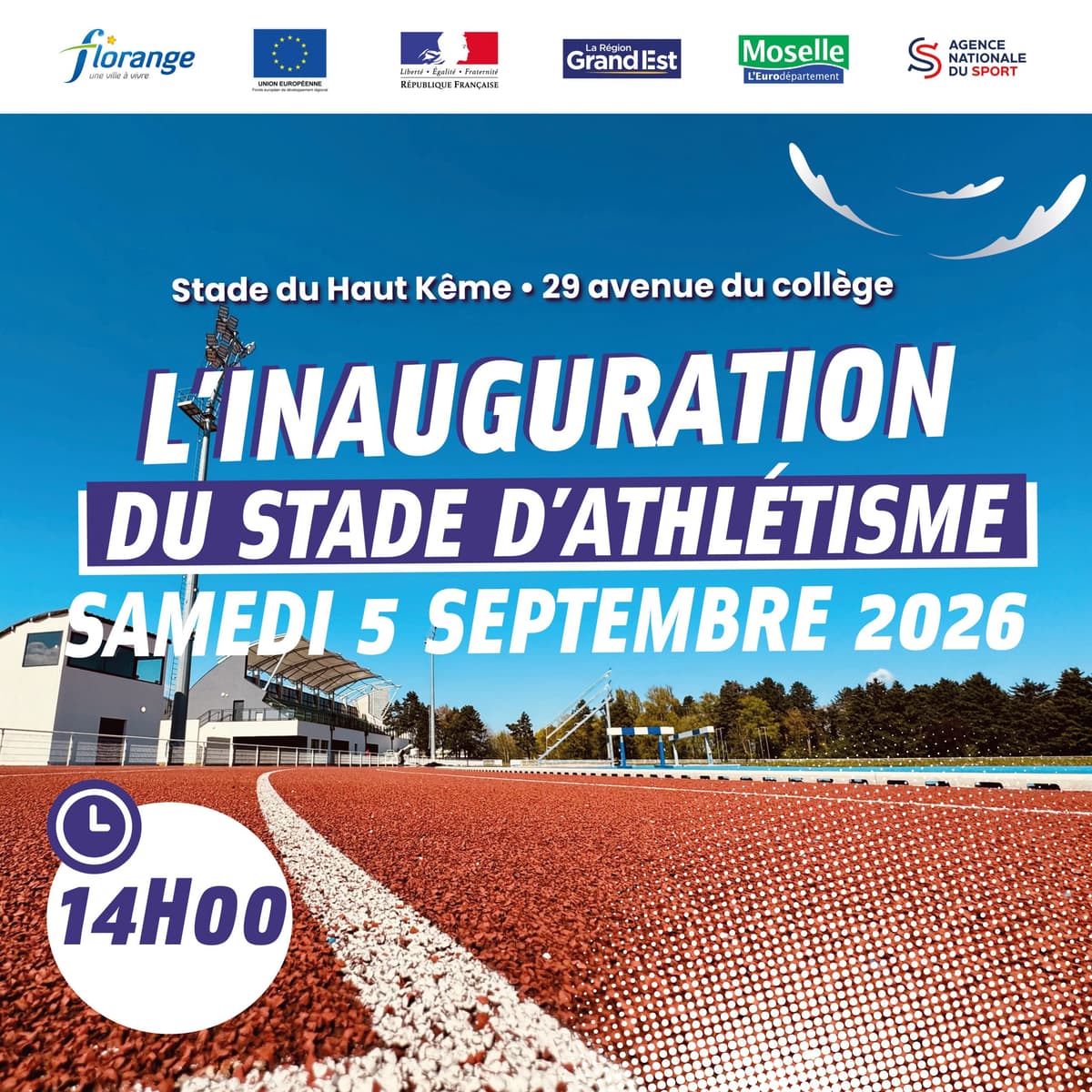 Inauguration du stade d’athlétisme